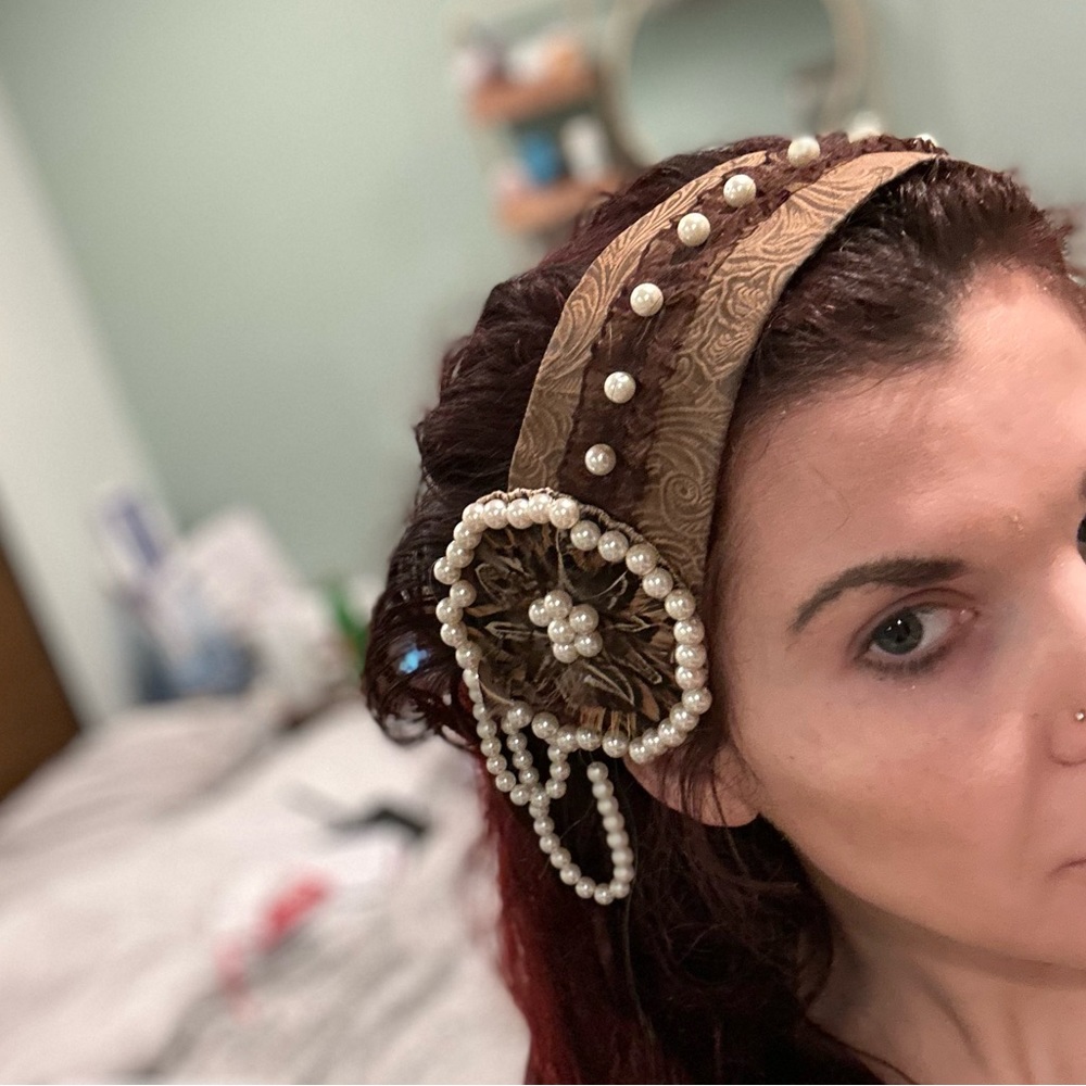 Handmade headband - Picture 5 of 7
